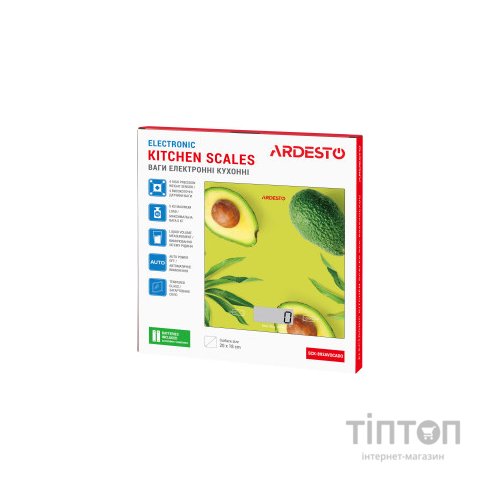 Ваги кухонні Ardesto SCK-893AVOCADO
