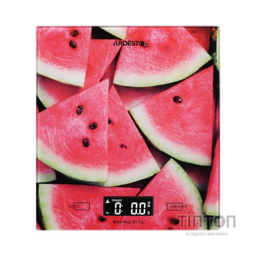 Ваги кухонні Ardesto SCK-893WATERMELON