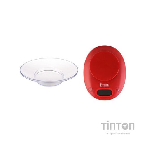 Ваги кухонні Erstech ЕKS-5181 RED