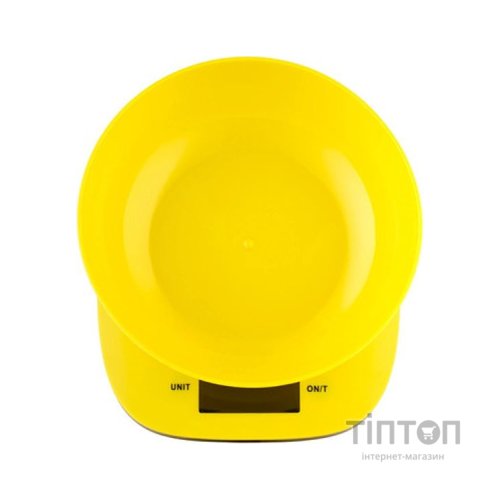Ваги кухонні Erstech VKS-517 yellow
