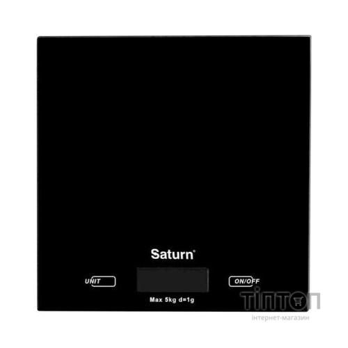 Ваги кухонні Saturn ST-KS7810 black
