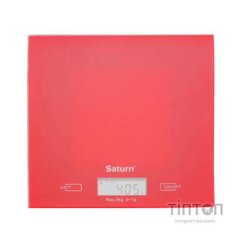 Ваги кухонні Saturn ST-KS7810 Red