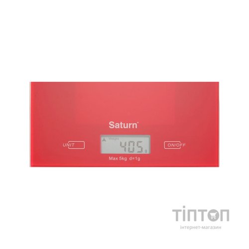 Ваги кухонні Saturn ST-KS7810 Red