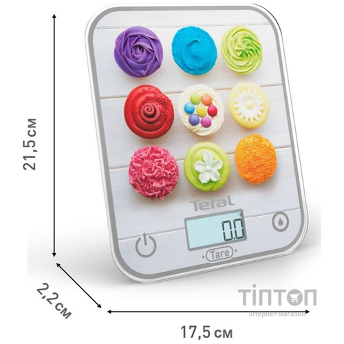 Ваги кухонні Tefal BC50D4V0 Optiss Cake Pops