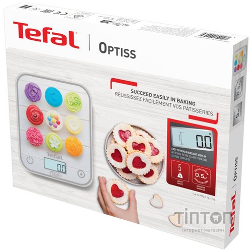 Ваги кухонні Tefal BC50D4V0 Optiss Cake Pops