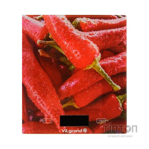 Ваги кухонні Vilgrand VKS-525 Peppers