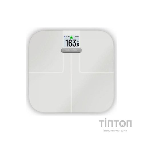 Ваги підлогові Garmin Index S2 Smart Scale, Intl, White, 1 pack (010-02294-13)