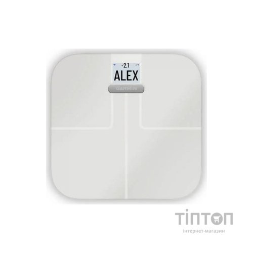 Ваги підлогові Garmin Index S2 Smart Scale, Intl, White, 1 pack (010-02294-13)