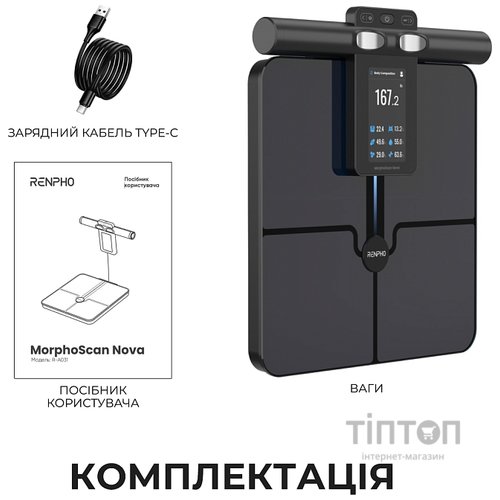 Ваги підлогові RENPHO MorphoScan Nova Body Composition Scale (R-MSC04)