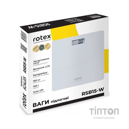 Ваги підлогові Rotex RSB15-W