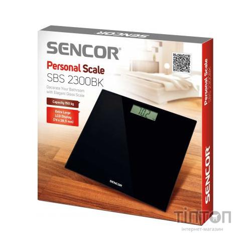 Ваги підлогові Sencor SBS2300BK