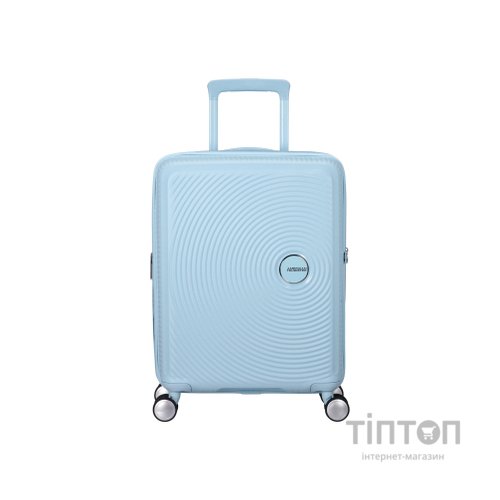 Валіза American Tourister Soundbox 35.5/41 л пастельно-блакитна (32G*22001)