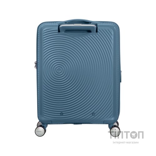 Валіза American Tourister Soundbox 35.5/41 л сіро-синя (32G*51001)