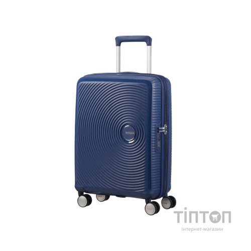 Валіза American Tourister Soundbox 35.5/41 л темно-синя (32G*41001)