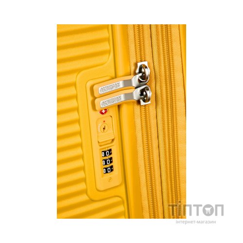 Валіза American Tourister Soundbox 35.5/41 л жовта (32G*06001)