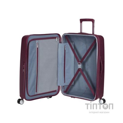 Валіза American Tourister Soundbox 71.5/81 л бордова (32G*50002)