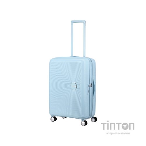 Валіза American Tourister Soundbox 71.5/81 л пастельно-блакитна (32G*22002)