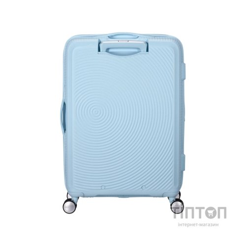Валіза American Tourister Soundbox 71.5/81 л пастельно-блакитна (32G*22002)