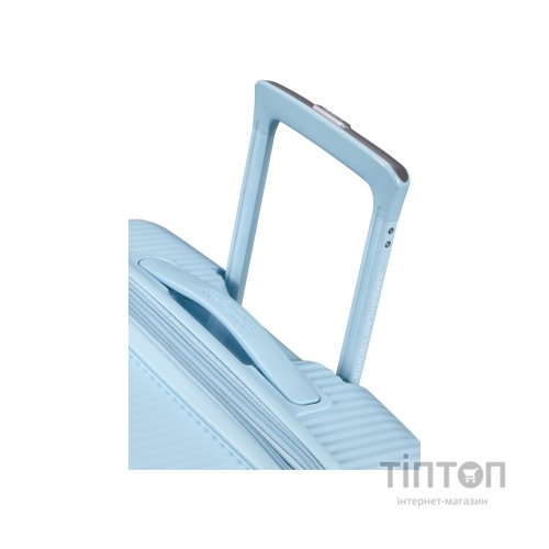 Валіза American Tourister Soundbox 71.5/81 л пастельно-блакитна (32G*22002)