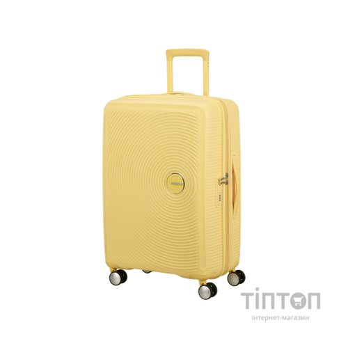 Валіза American Tourister Soundbox 71.5/81 л пастельно-жовта (32G*16002)