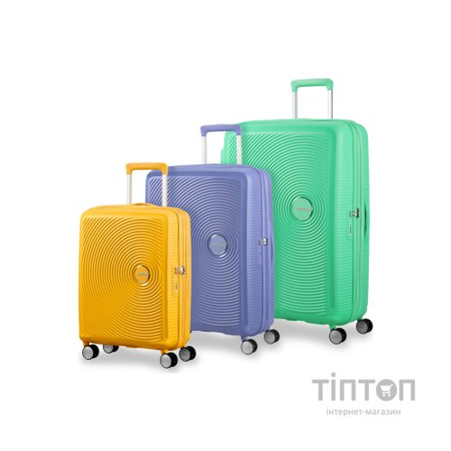 Валіза American Tourister Soundbox 71.5/81 л пастельно-жовта (32G*16002)