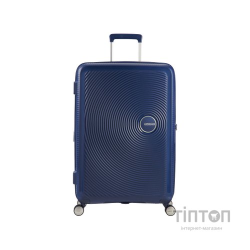 Валіза American Tourister Soundbox 71.5/81 л темно-синя (32G*41002)