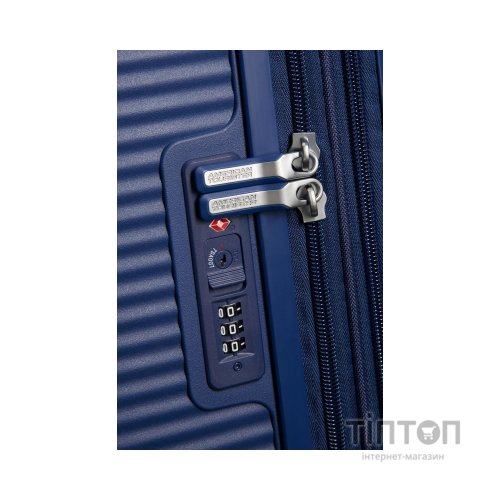 Валіза American Tourister Soundbox 71.5/81 л темно-синя (32G*41002)