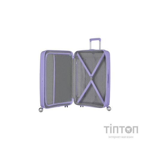 Валіза American Tourister Soundbox 97/110 л лавандова (32G*82003)