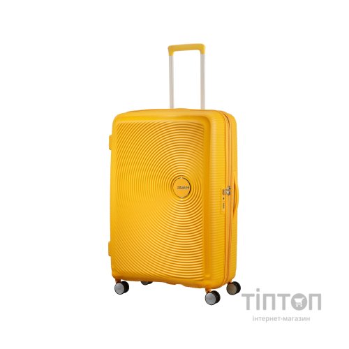 Валіза American Tourister Soundbox 97/110 л жовта (32G*06003)