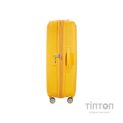 Валіза American Tourister Soundbox 97/110 л жовта (32G*06003)
