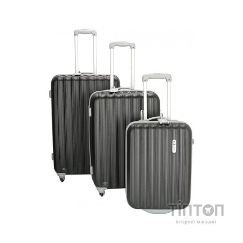 Валіза Enrico Benetti Wichita Black S (Eb39030 001-50)