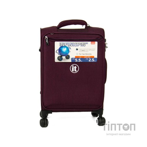 Валіза IT Luggage Pivotal Two Tone Dark Red S (IT12-2461-08-S-M222)