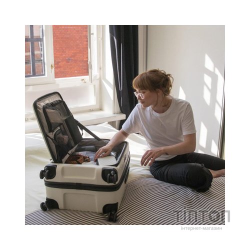 Валіза Lojel Cubo V4 Off White M (Lj-1627-15426)