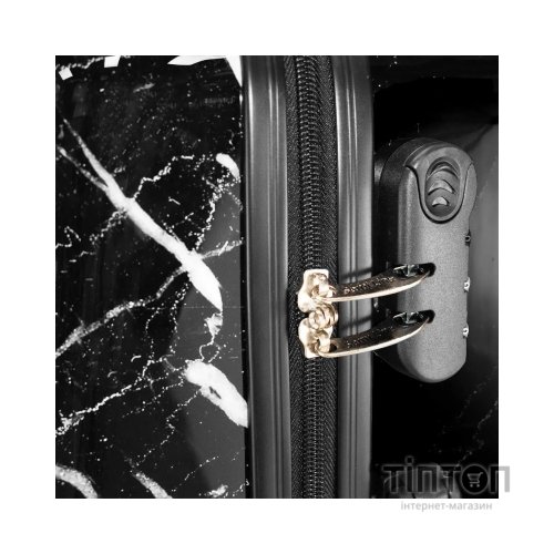 Валіза Semi Line 20" S T5730-1 Black Marble (DAS303336)