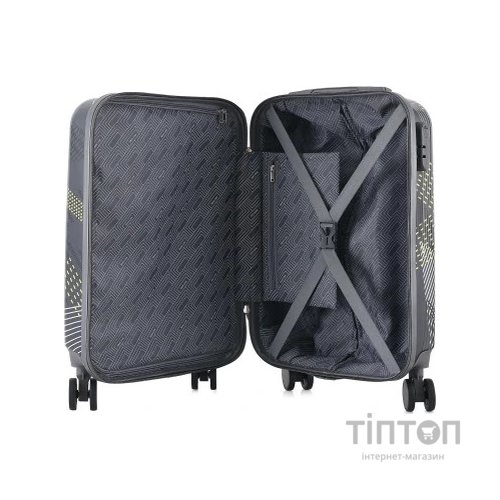 Валіза Semi Line Pattern 20" S Back (T5651-1)