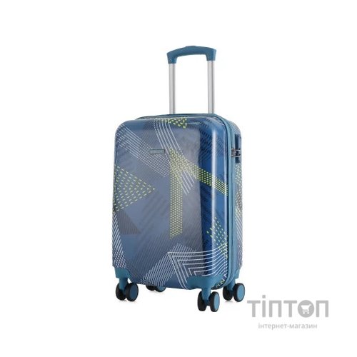 Валіза Semi Line Pattern 20" S Blue (T5652-1)