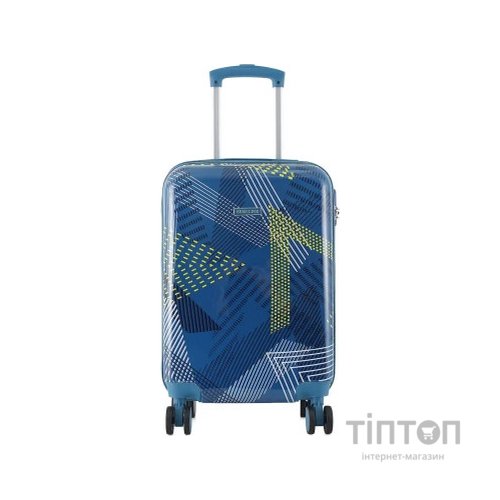 Валіза Semi Line Pattern 20" S Blue (T5652-1)