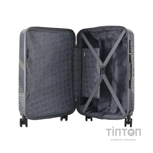 Валіза Semi Line Pattern 24" M Back (T5651-2)