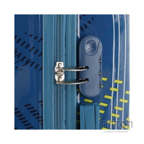 Валіза Semi Line Pattern 24" M Blue (T5652-2)