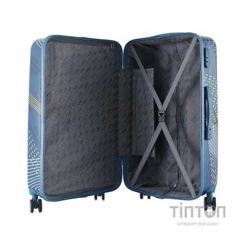 Валіза Semi Line Pattern 28" L Blue (T5652-3)