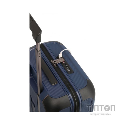Валіза Titan Compax Navy S USB (Ti844406-20)
