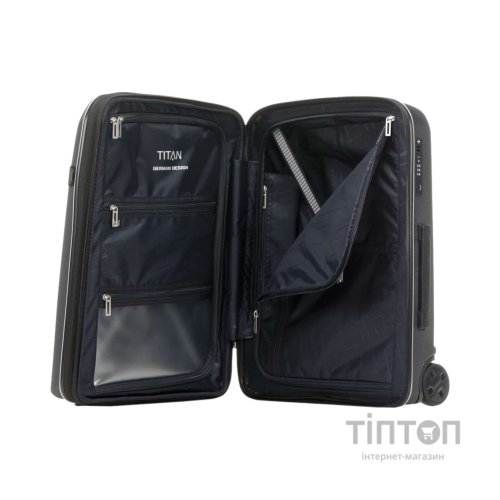 Валіза Titan Xenon 19 Black S exp USB (Ti849403-01)