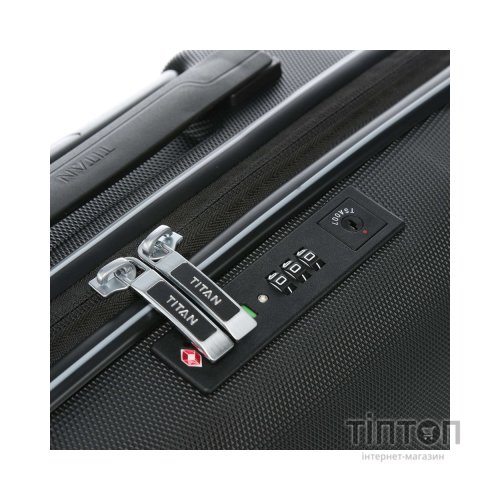 Валіза Titan Xenon 19 Black S USB (Ti849406-01)