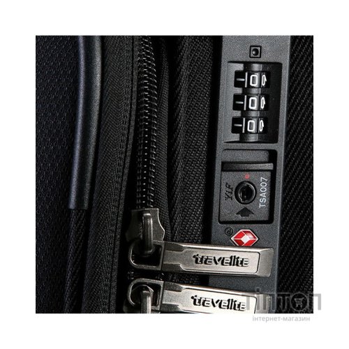 Валіза Travelite Capri Black S exp (TL089807-01)