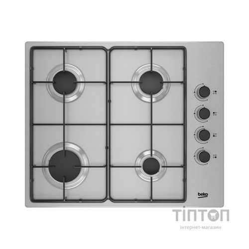Варочна поверхня Beko HIGG 64123 SX (HIGG64123SX)