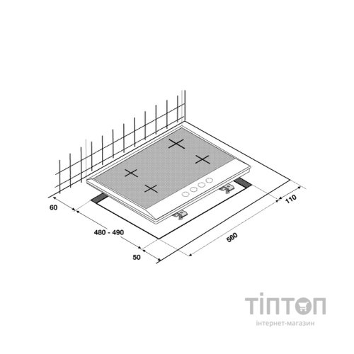 Варочна поверхня Beko HILW64225SW