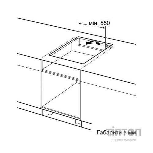 Варочна поверхня Bosch PIF612BB1E