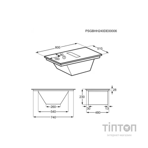 Варочна поверхня Electrolux ECC83410CK