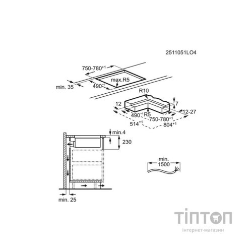 Варочна поверхня Electrolux ECC83410CK