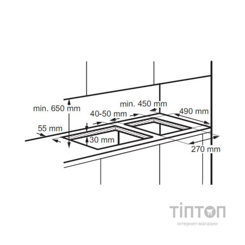 Варочна поверхня Electrolux EGC3322NVK